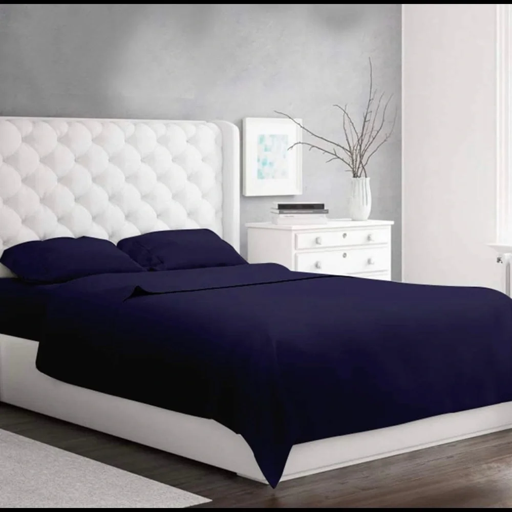 Luxury 100% Cotton 1500 Thread Count Quality Bed Sheet Set.